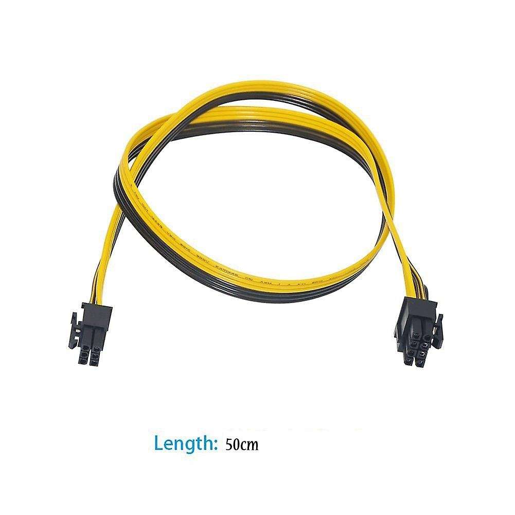 6-pin Pci-e to 8-pin (6+2) Pci-e Power Cord for Graphics Card Mining