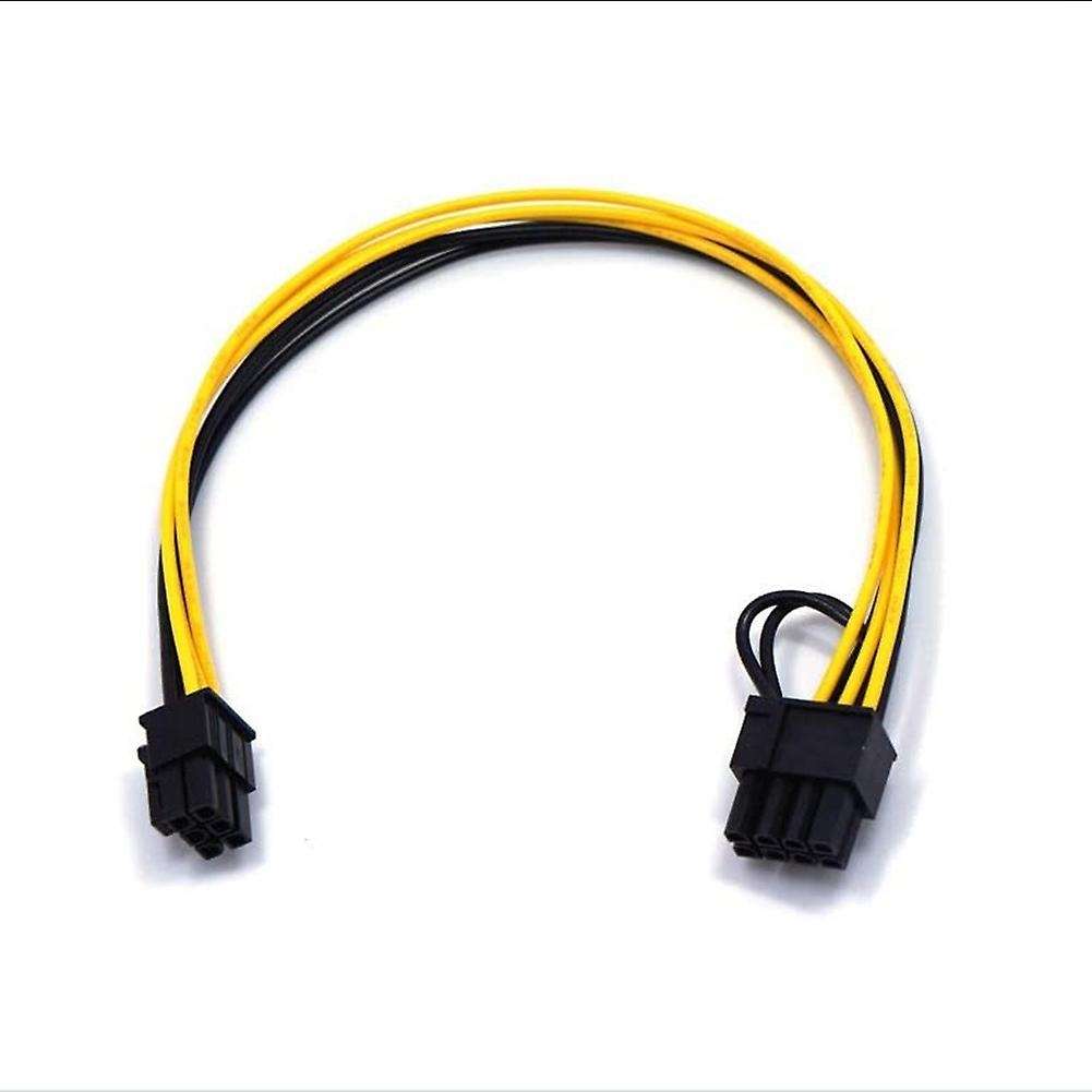 6-pin Pci-e to 8-pin (6+2) Pci-e Power Cord for Graphics Card Mining