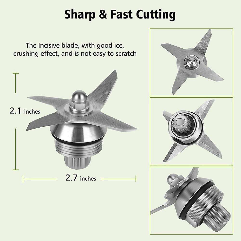 Wet Blade Assembly Blades, for Vitamix Household 48, 32 Oz Containers