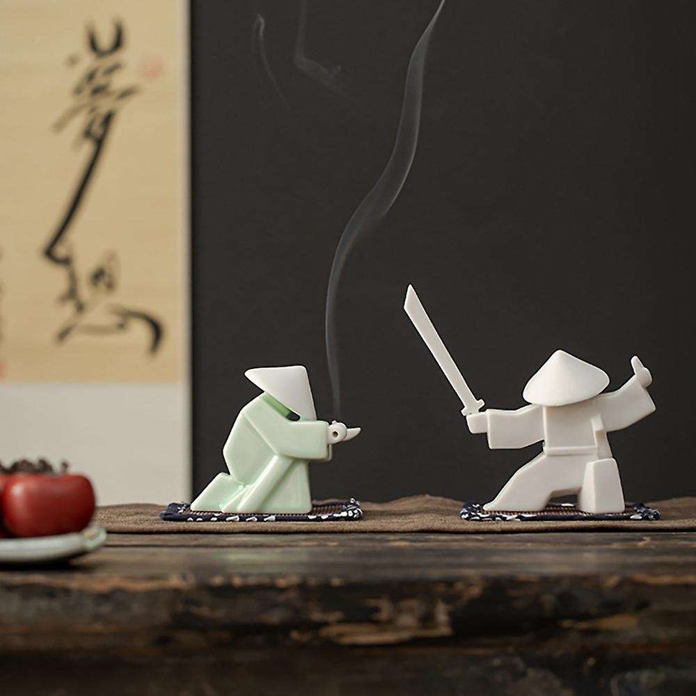 Figurine Incense Stick Tray Decor for Home Tea Yoga Studio Statue D