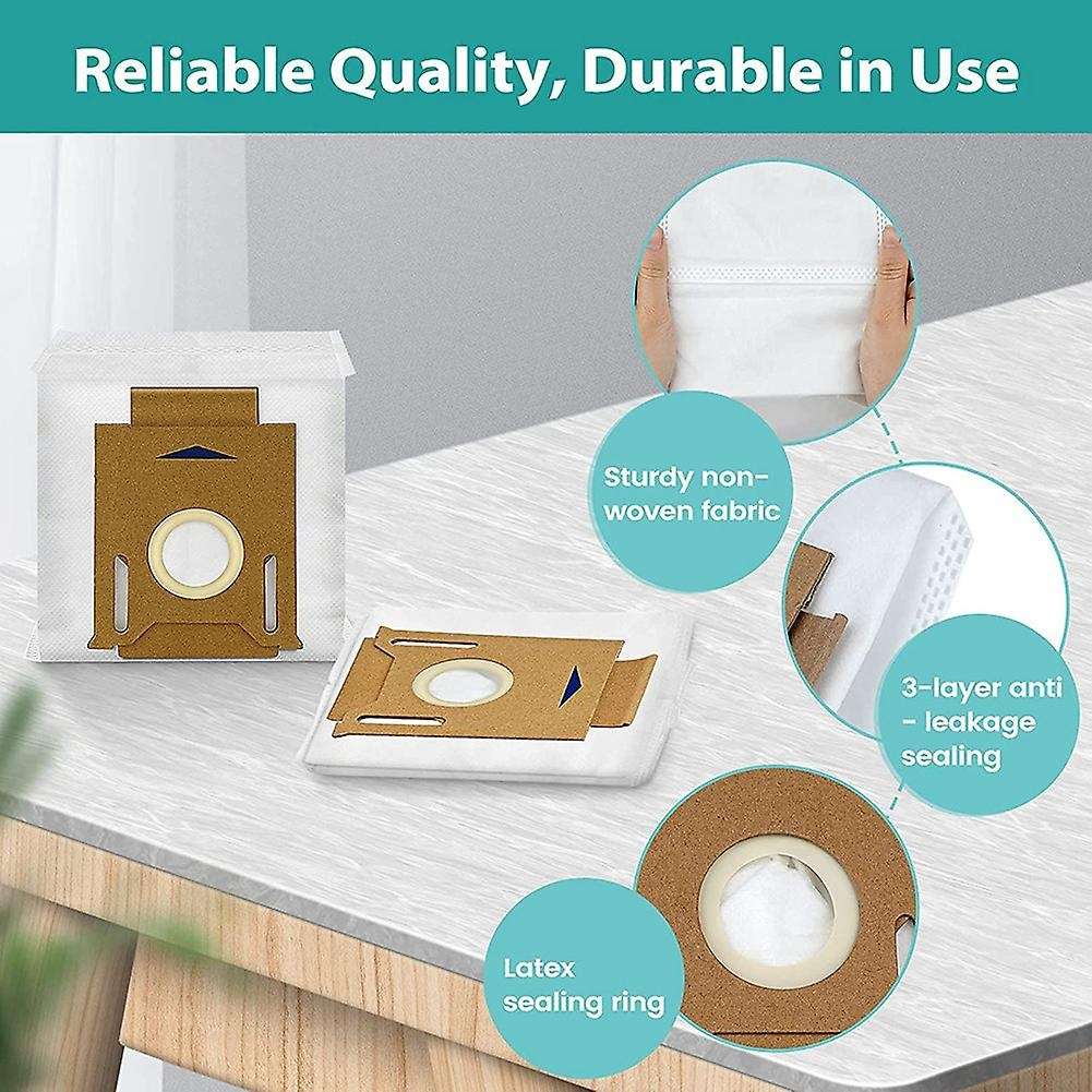 11 Vacuum Cleaner Bags for Ecovacs Deebot T8 T9 Aivi Max, N8 Pro +
