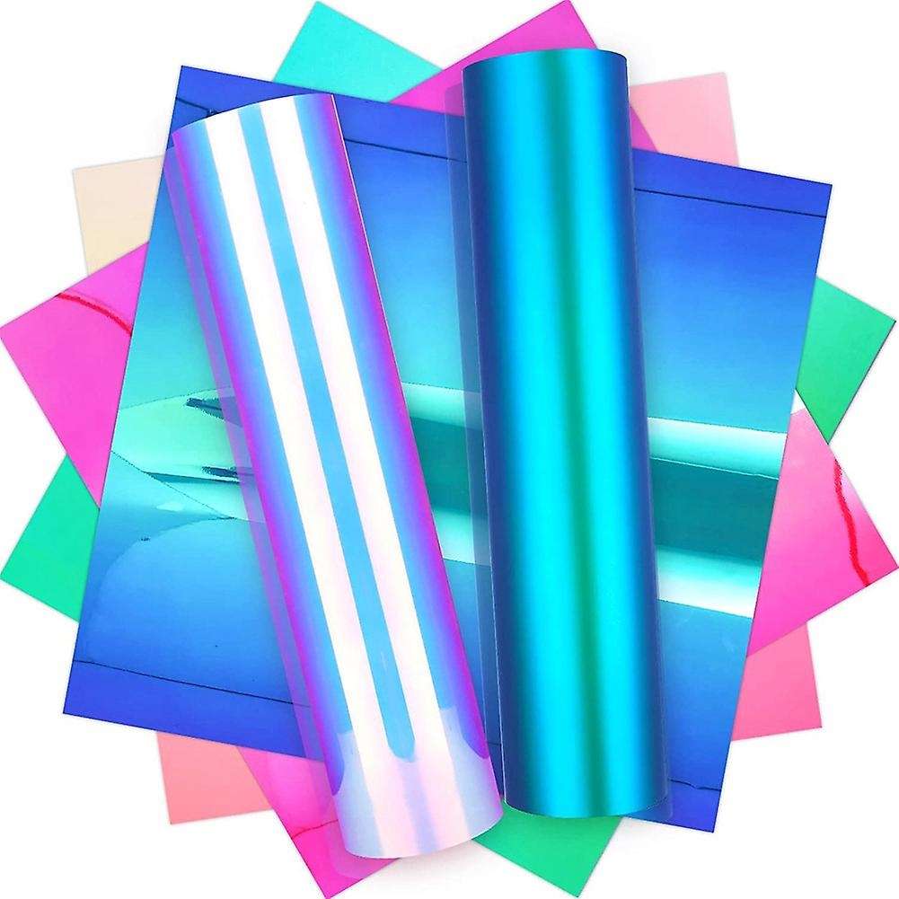 Opal Vinyl 6pcs Adhesive Sheets for Diy Crafts, Decor,12 X 12inch