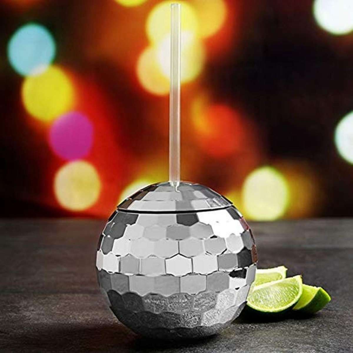 Set Of 4 Disco Ball Cup Cocktail Cup for Party Drinking Beverage C