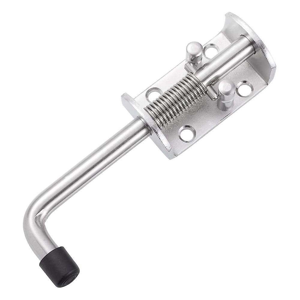 1pcs Stainless Steel 6.5inch Spring Lock for Doors and Trailer Gate