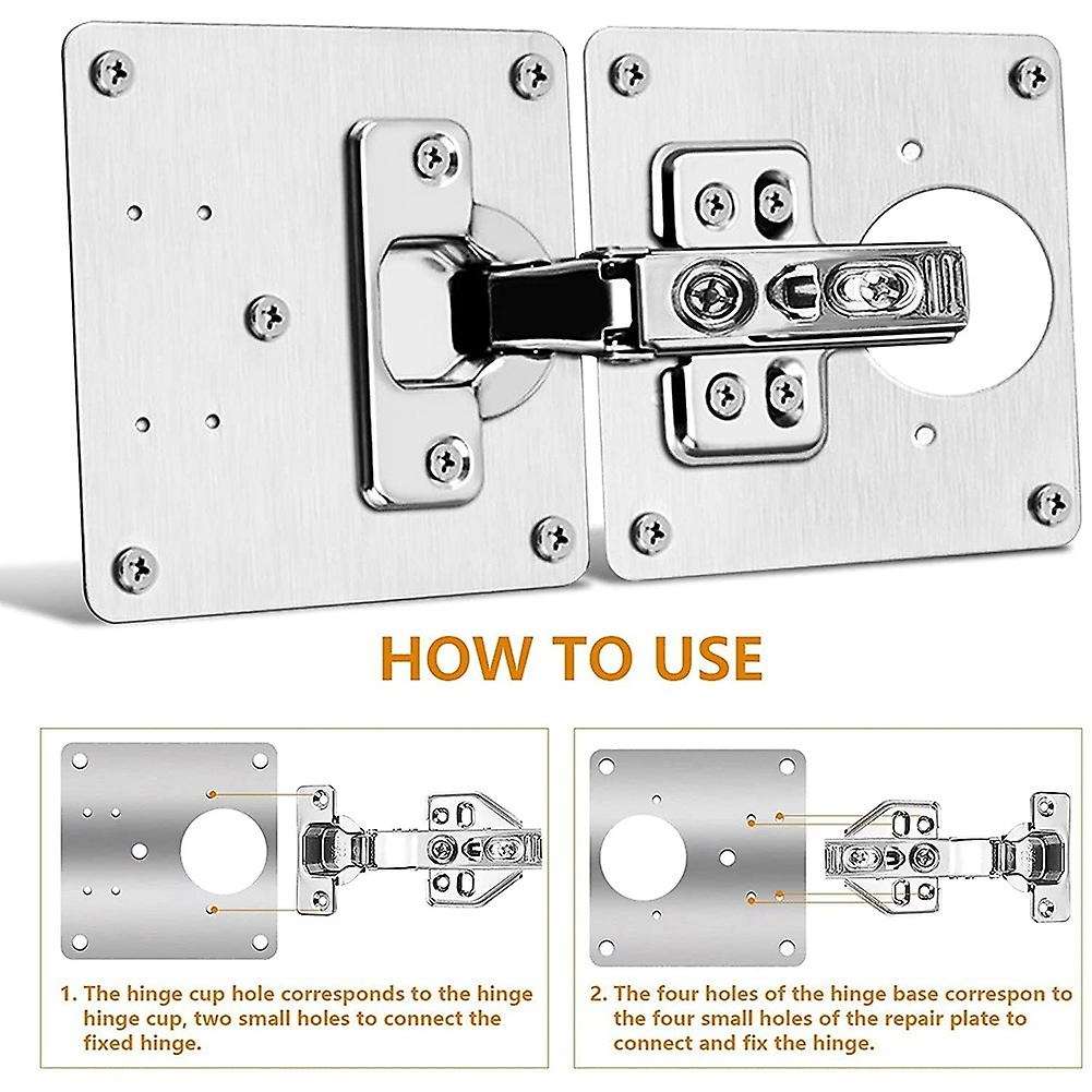 2 Pack Soft Closing Cabinet Hinges, 90 Degree Insert Door Hinge