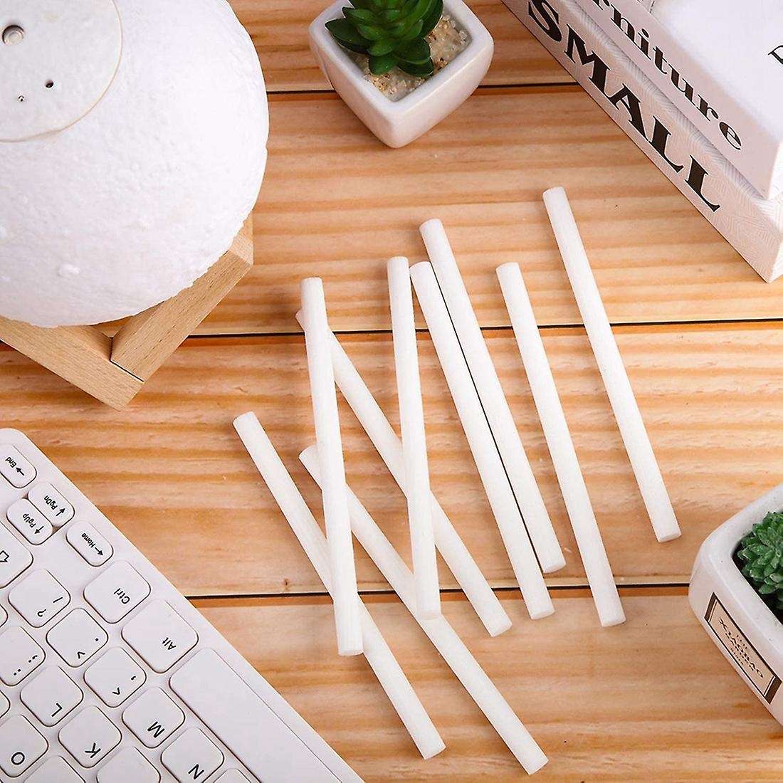 40pcs Humidifier Cotton Filter Sticks Refill for Car Mini Diffuser