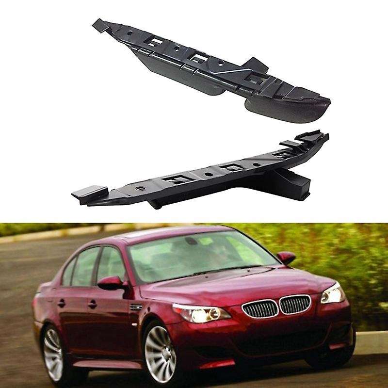Pair Front Left Right Bumper Bracket For-bmw E60 E61 525i 528i 530i