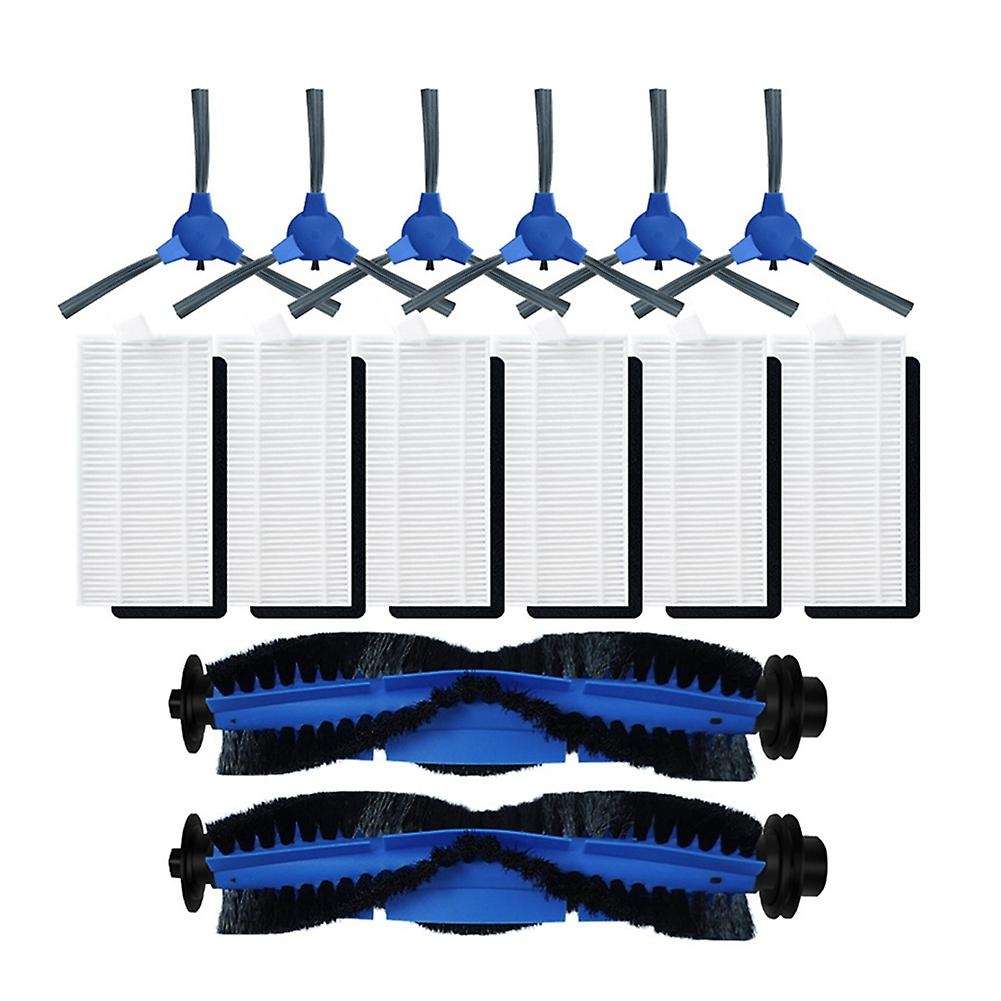 Primary Hepa Filter Main Side Brush for Anker Eufy Robovac 11s, 12