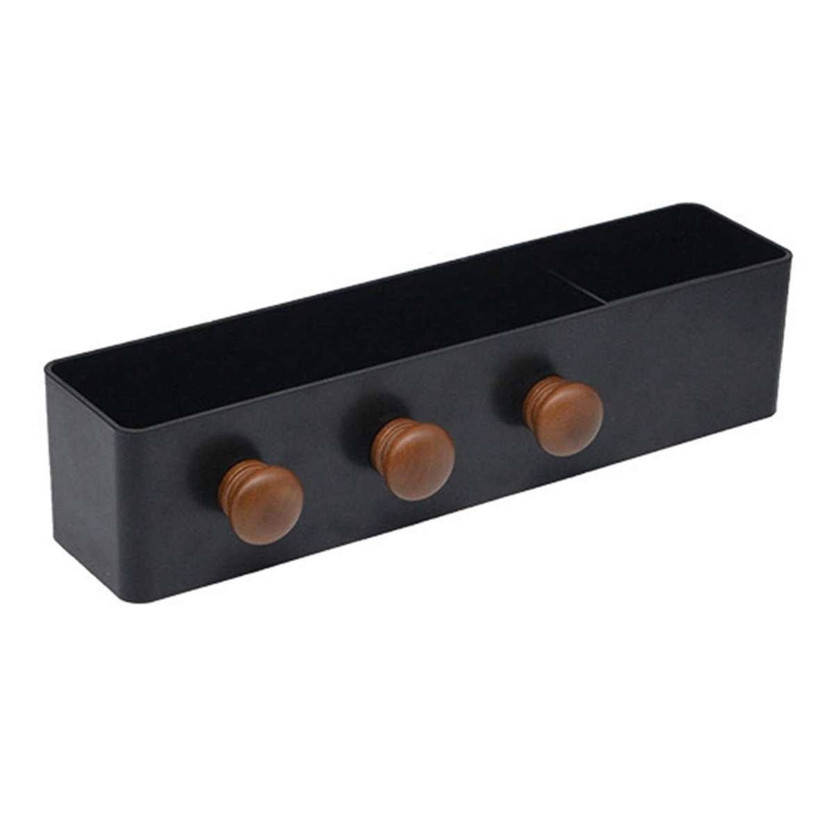 Plastic Wall Hanging Shelf/bathroom Storage Organizer Available Black