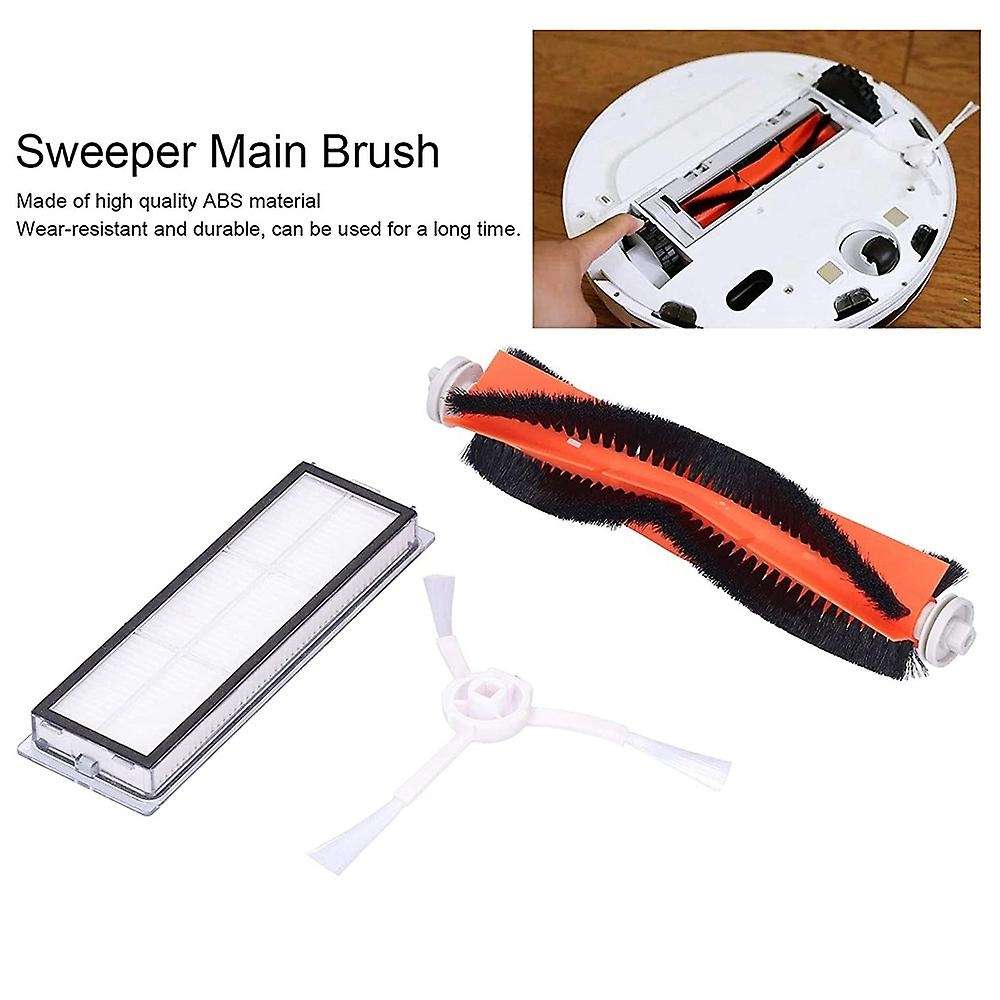 Accessory Kit Mop Cloth Hepa Filter Side / Main Brush Spare Parts