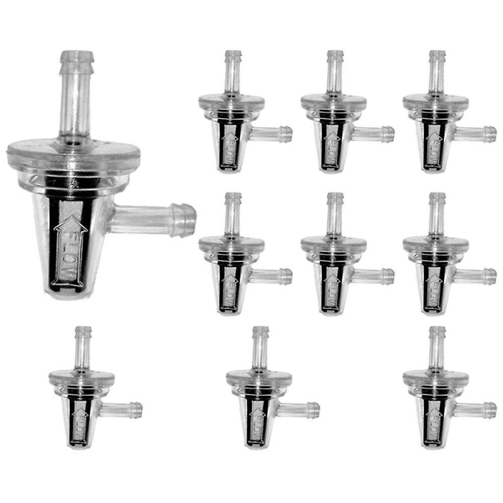 10pcs Right Angle Inline Fuel Filter 6mm Hose Lines for Kawasaki
