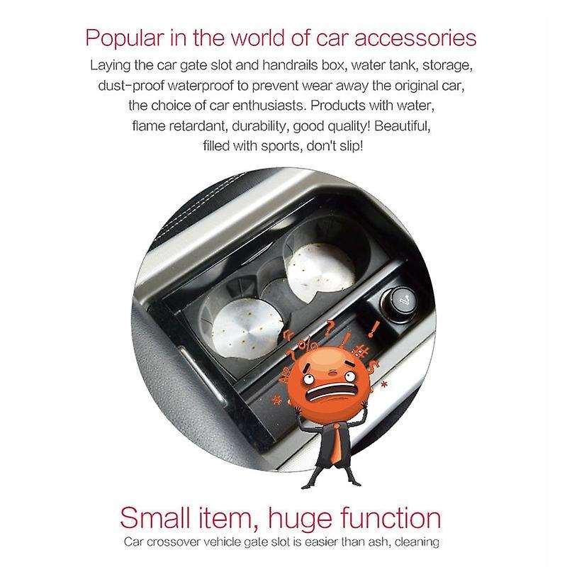 Gate Slot Mats for Toyota Hilux Sr5 15-18 Non-slip Mats Black