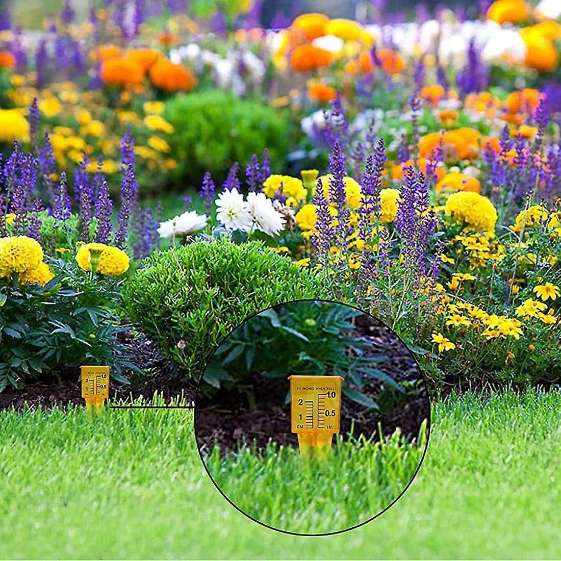 Rain Gauge Sprinkler Gauge for Lawn and Garden Water Measuring Tool