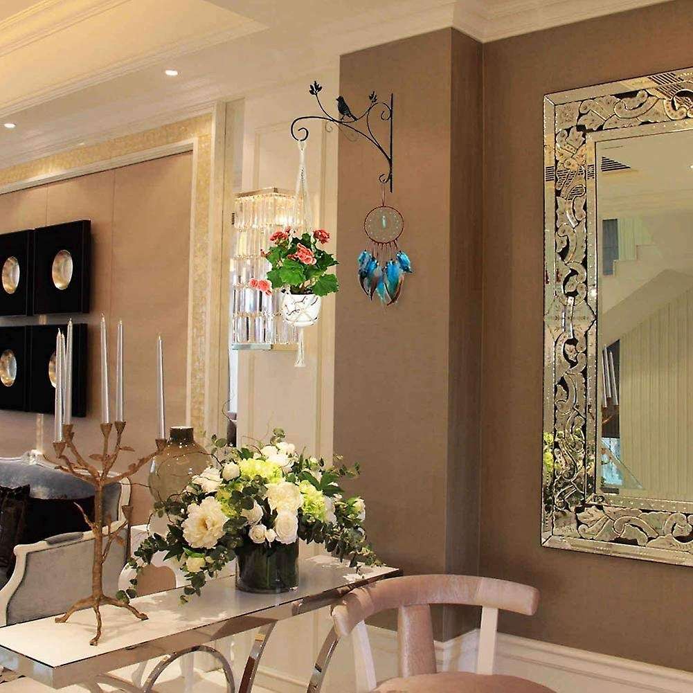 Hanging Basket Brackets Wall Hanging Metal Plant Hook Bird Feeder