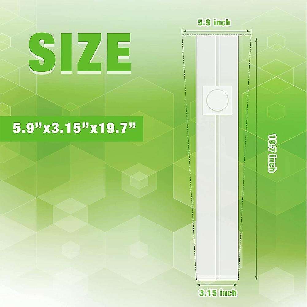 40pieces Mushroom Growing Bags with Breathable Filter 6mil Large Bags
