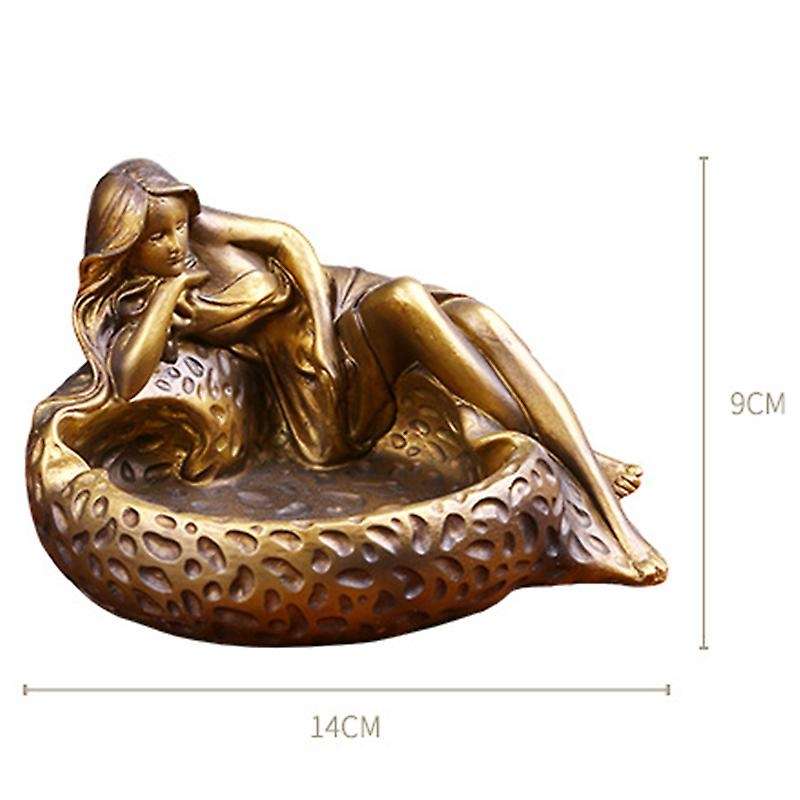 Sexy Legs Woman Beauty Resin Vintage Ashtray Home Decor Cigarette