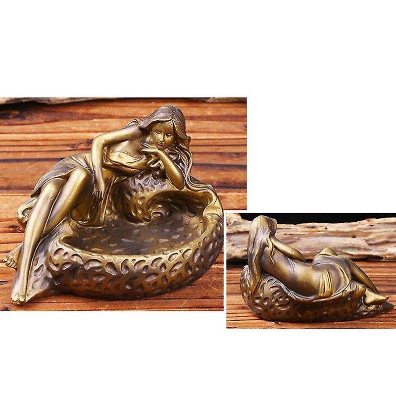 Sexy Legs Woman Beauty Resin Vintage Ashtray Home Decor Cigarette
