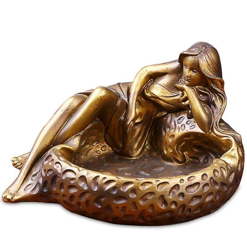 Sexy Legs Woman Beauty Resin Vintage Ashtray Home Decor Cigarette