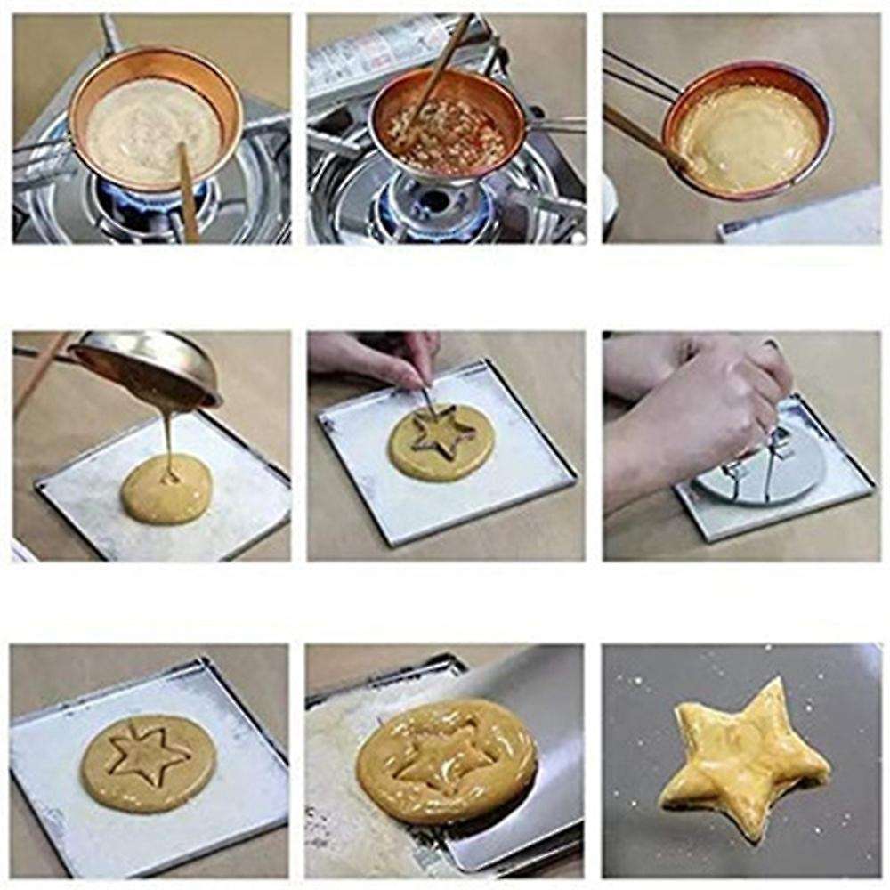 Squid Game Korean Sugar Candy Making Tools Set for Ppopgi Making