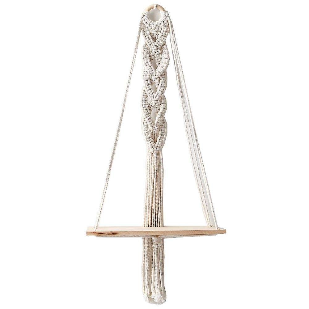 Macrame Hanging Shelves,wall Shelves Woven Hanger,for Small Plants