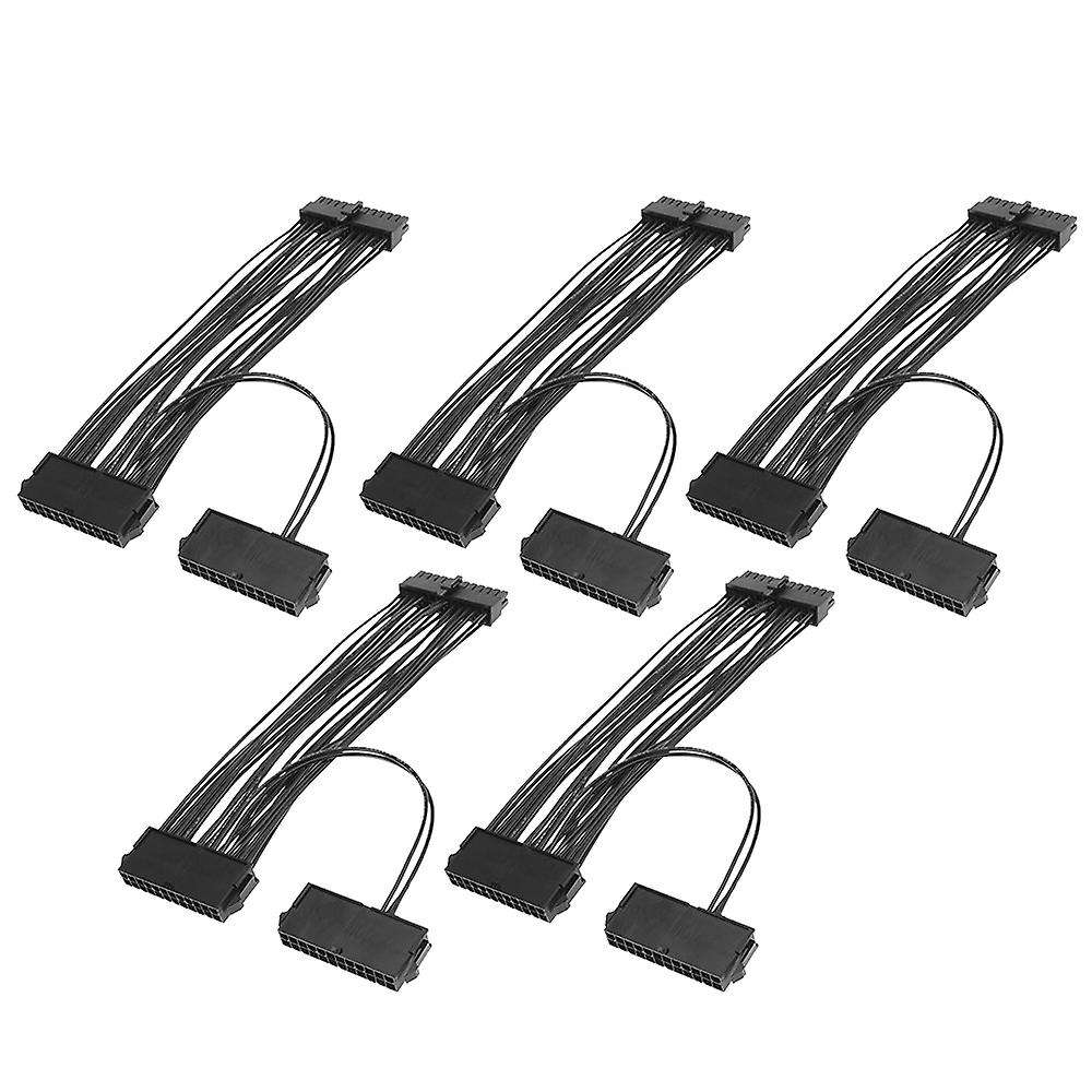 Psu Cable Adapter 24pin Power Cable for Computer Atx Motherboard