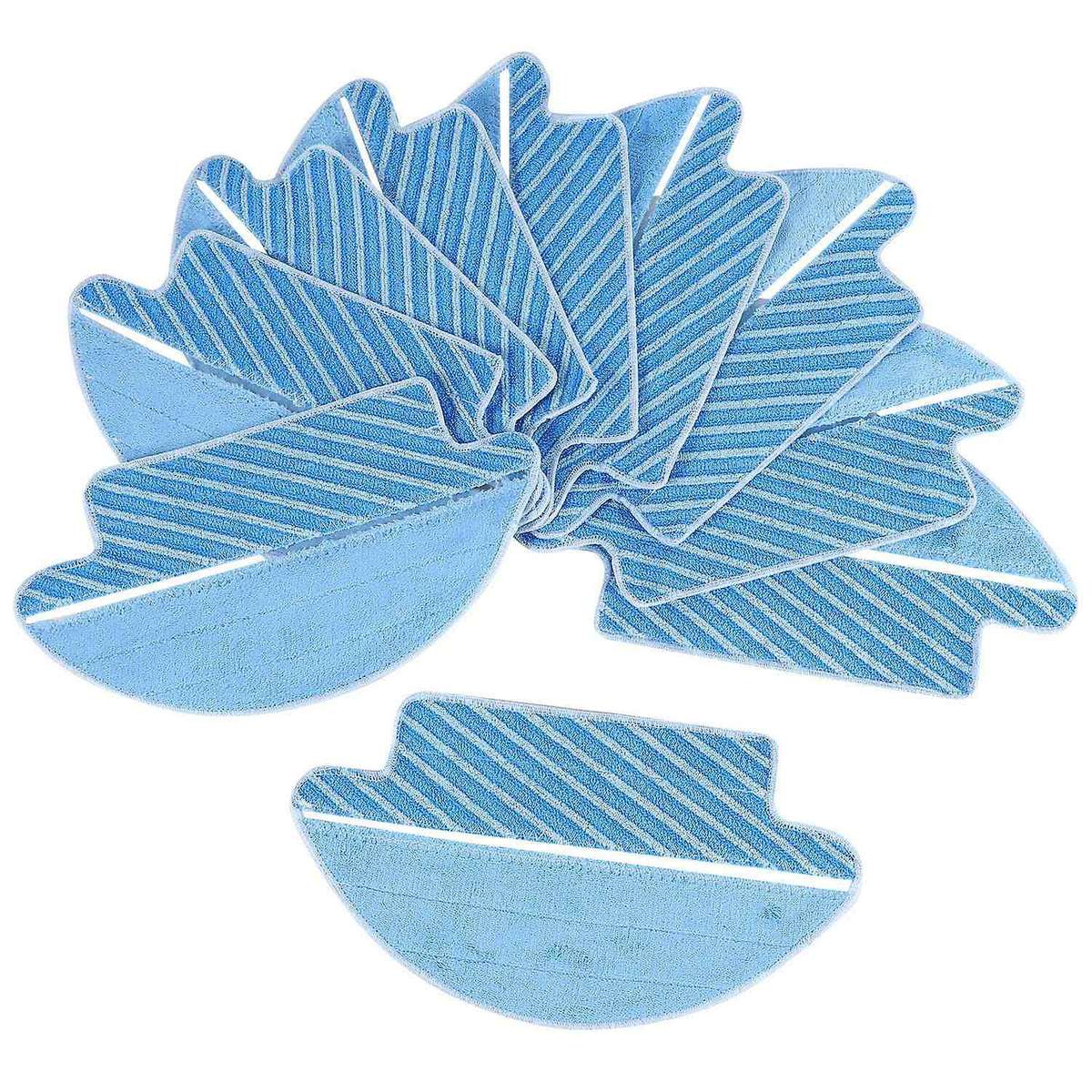 10pcs Fabric Mop Inserts for Conga 3090 3490 Series Vacuum Cleaner