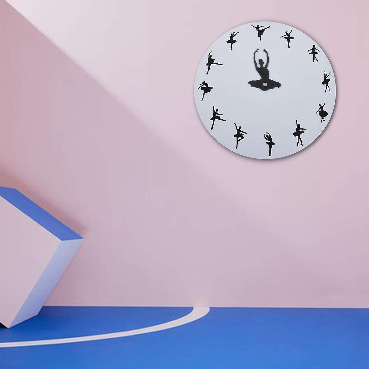 Ballet Time Wall Clock Ballerina Dancer Studio Decor Dancers Gift
