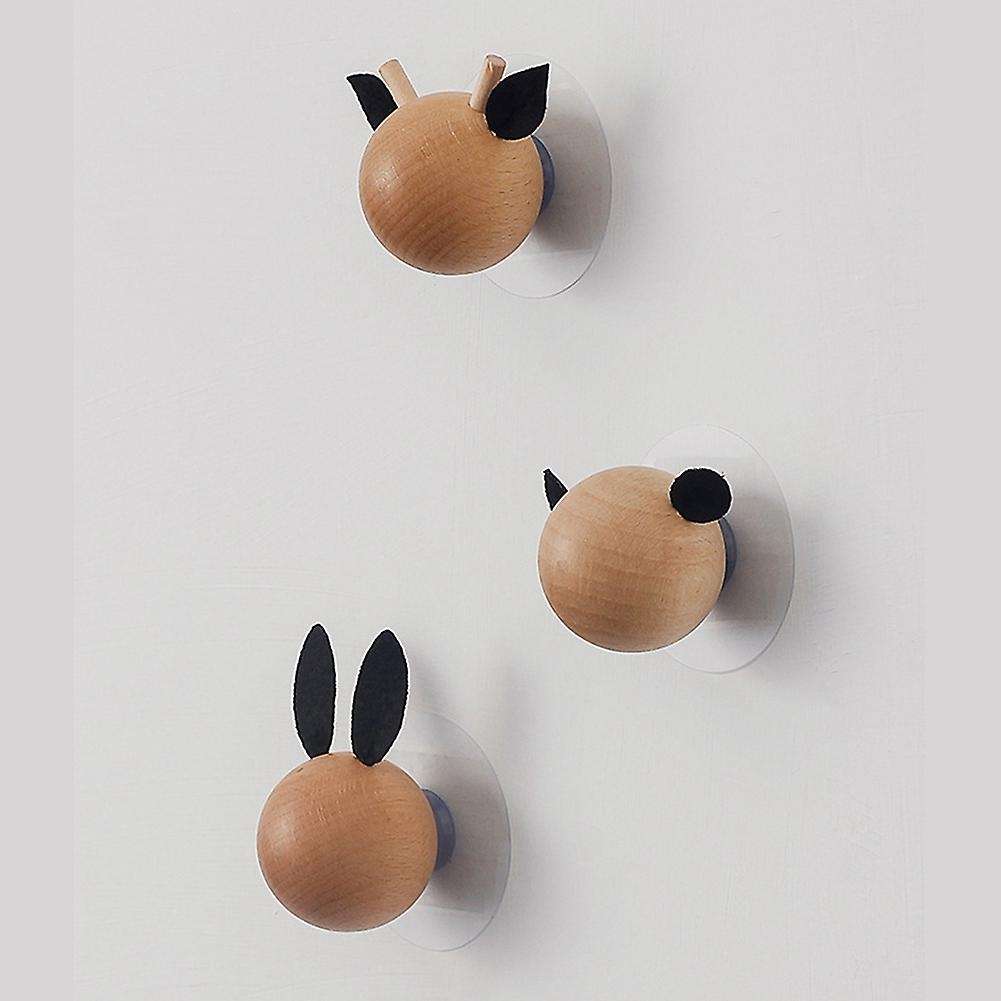 Children Bedroom Wall Decoration Non Perforated Animal Head Hanging