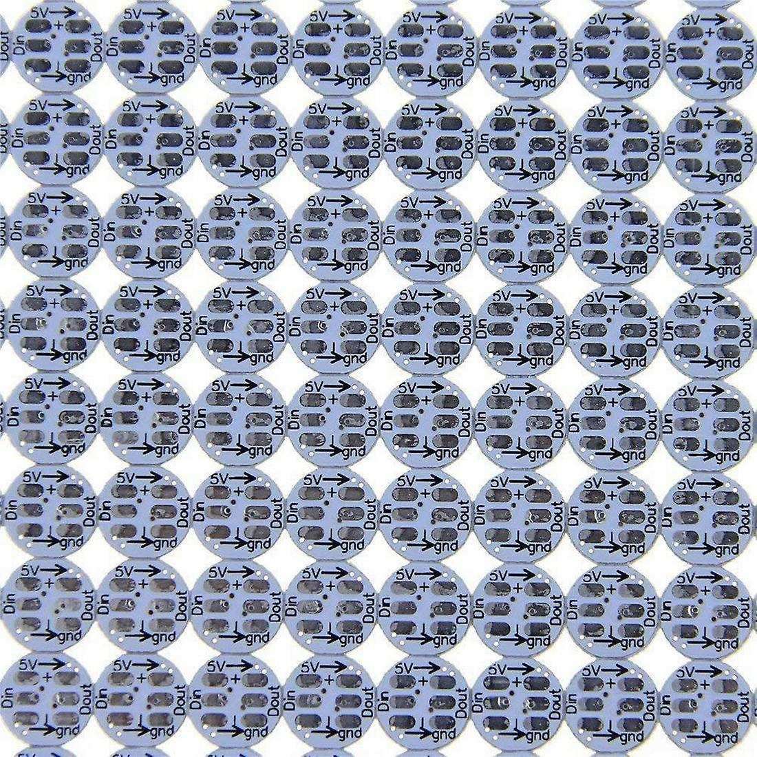100 Pieces Ws2812b Ws2812 Led Chip & Heatsink 5v 5050 Rgb Ic (white)