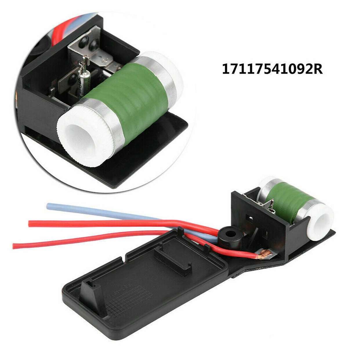 1pcs Car Engine Cooling Radiator Fan Motor Resistor for Mini Cooper