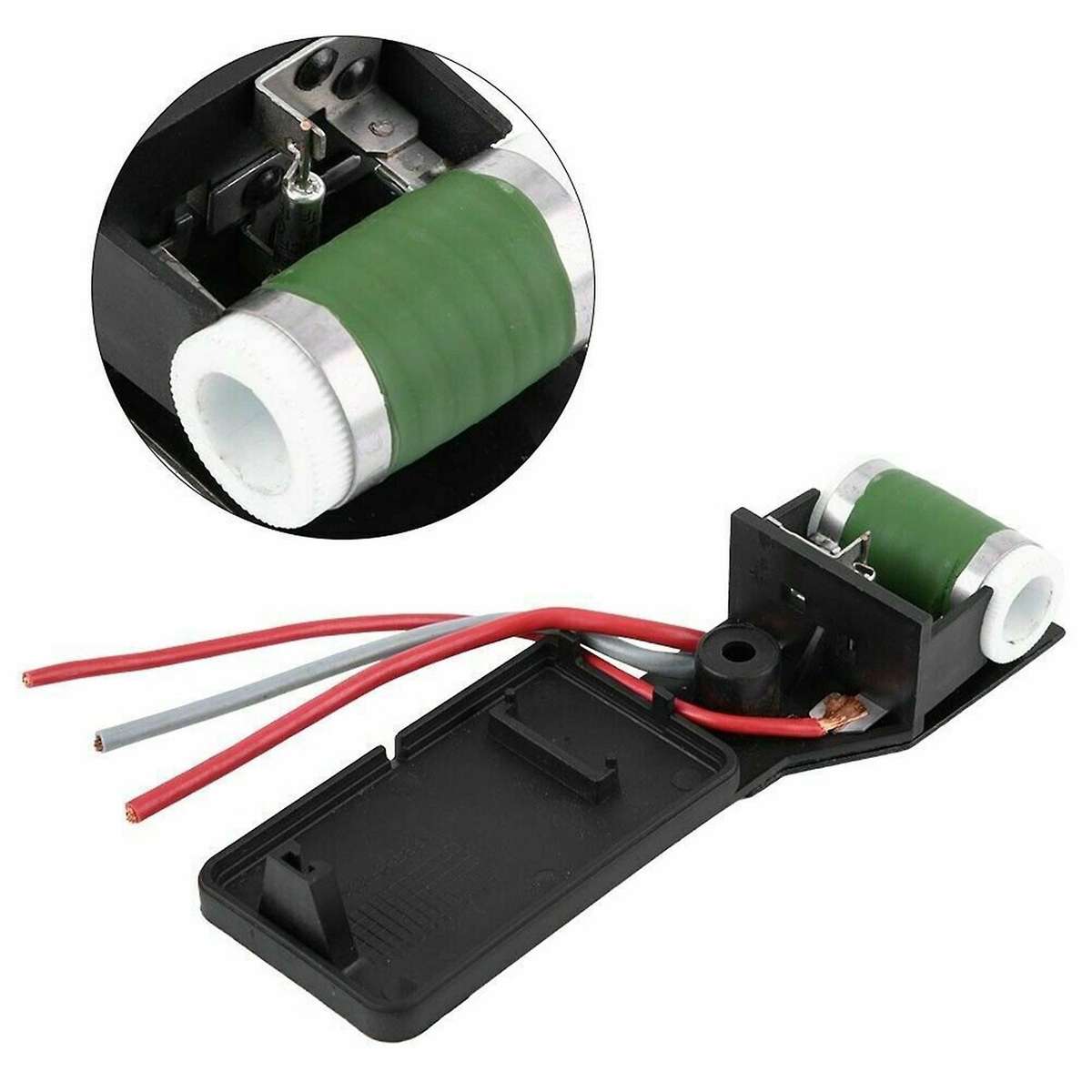 1pcs Car Engine Cooling Radiator Fan Motor Resistor for Mini Cooper