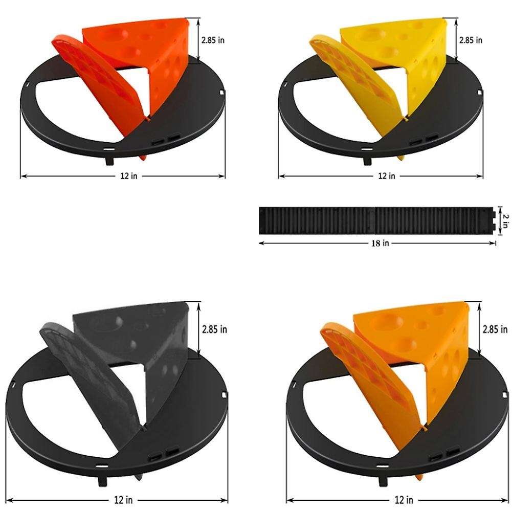 Mousetrap Reusable Flip and Slide Bucket Lid Mice Rat Trap Killer, C