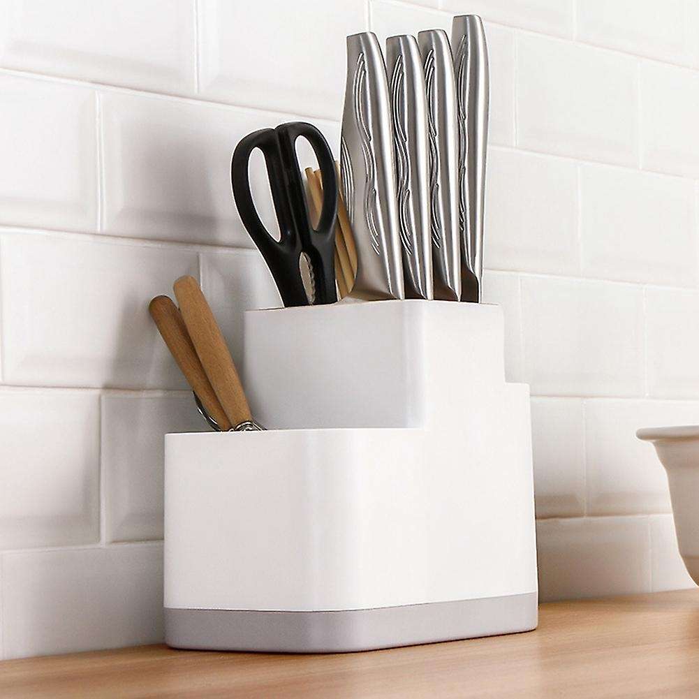 Multifunction Cutlery Drainer and Organizer Knife Holder Kitchen