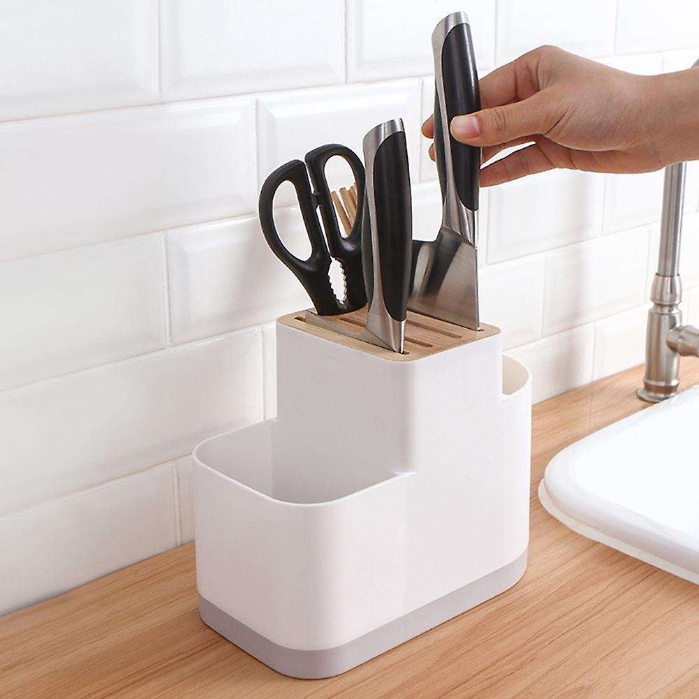 Multifunction Cutlery Drainer and Organizer Knife Holder Kitchen
