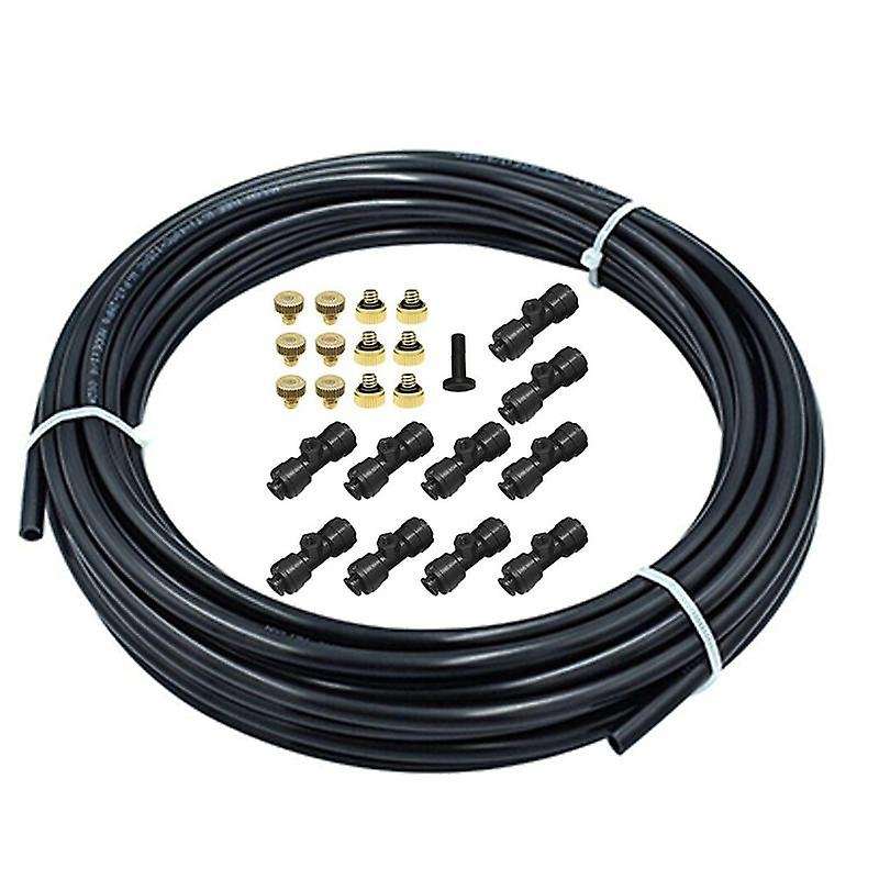 1/4 Inch Slip-lock Misting Nozzles Kit Fog Nozzles for Patio Misting