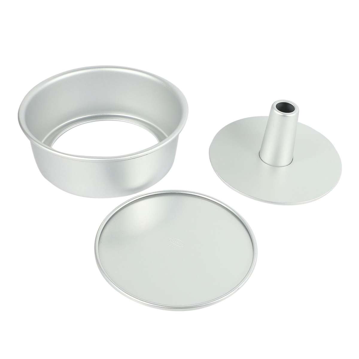 8 Inch Aluminum Alloy Round Chiffon Cake Pan Mold Diy Tools