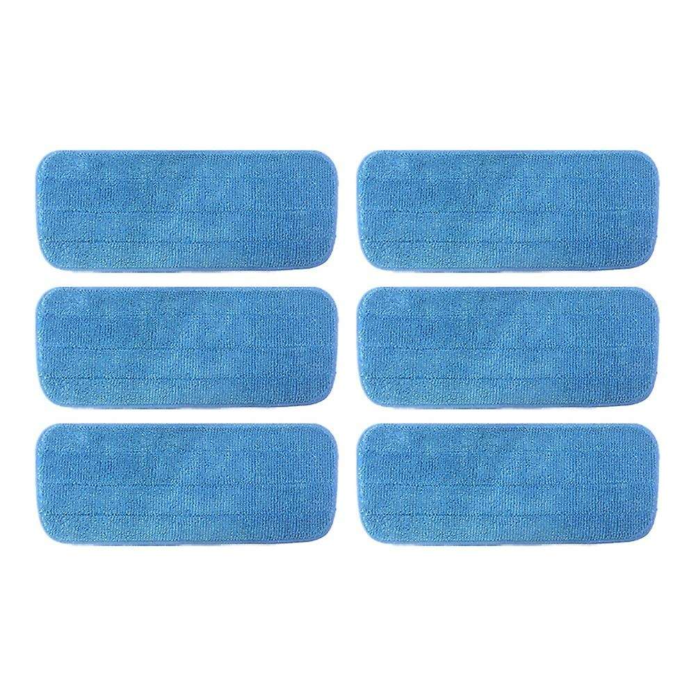 6 Pcs Replace Mop Cloth Microfiber Mop Pad Washable Mop Pad