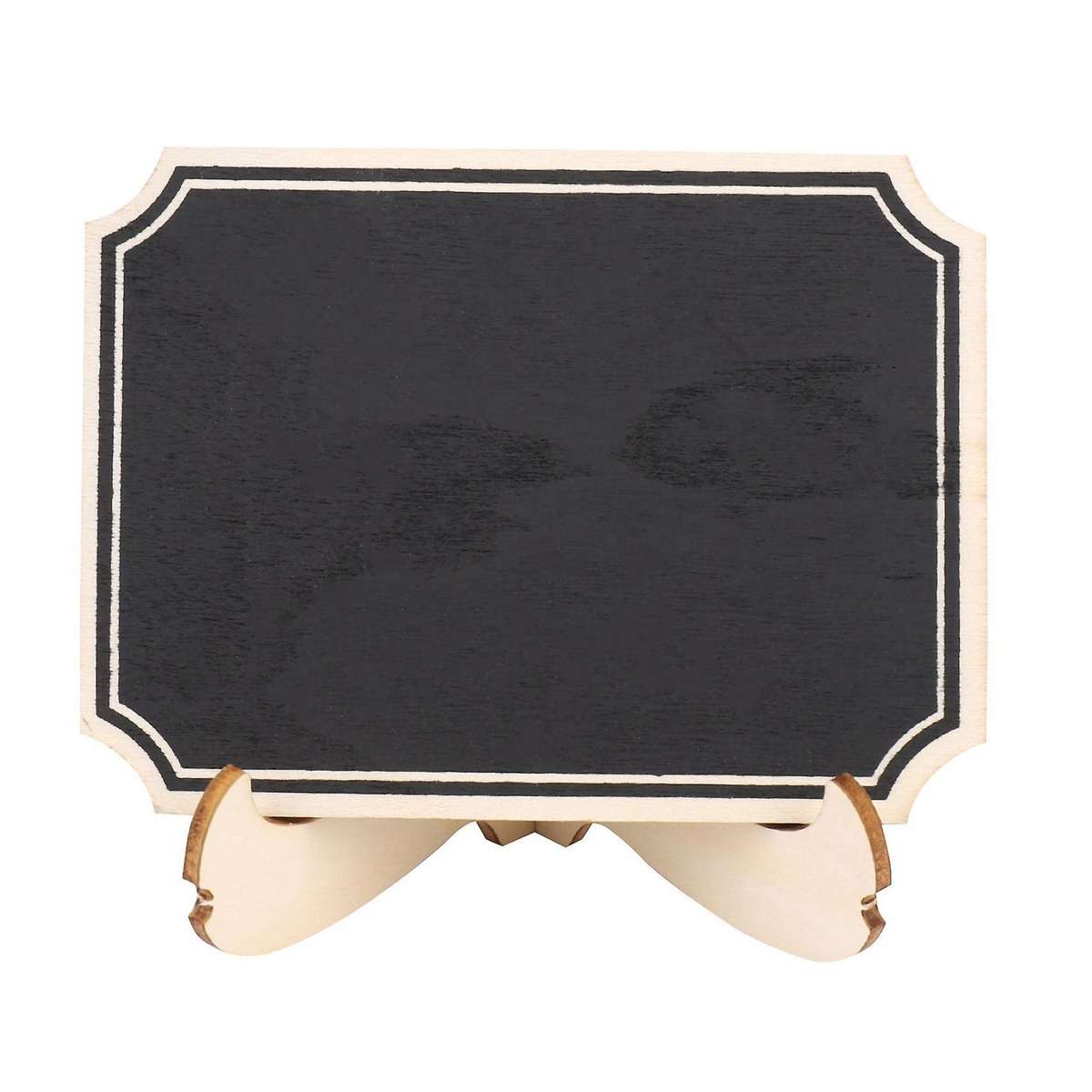 20 Pack Mini Chalkboards with Easels Stand,little Wood Blackboard