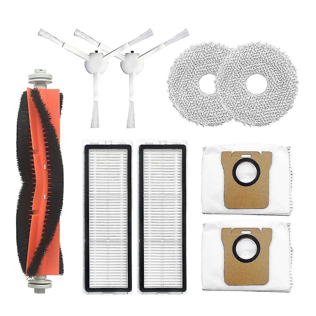 For Mijia Main Brush + Side Brush + Filter + Dust Bag + Mop