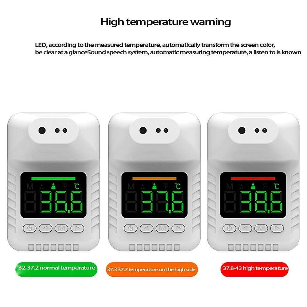 Wall Mounted Non-contact Infrared Thermometer for Hospitals Hotels