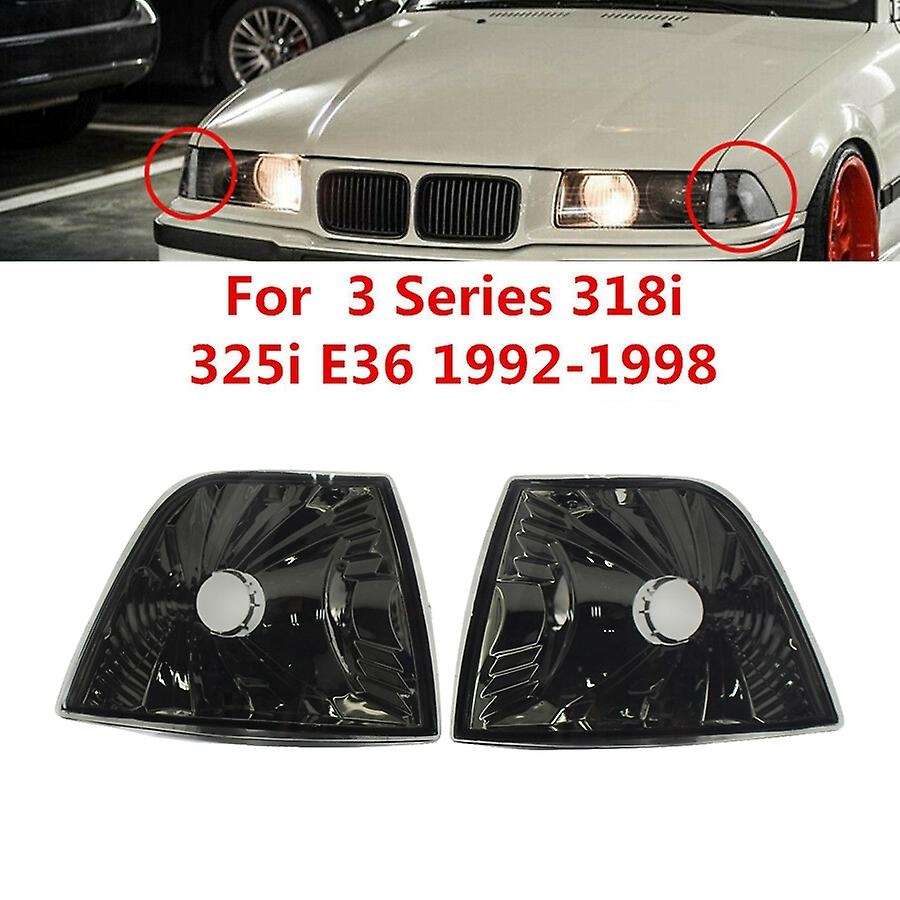 Turn Signal Light For-bmw E36 3-series Smoke Lens Corner Lights