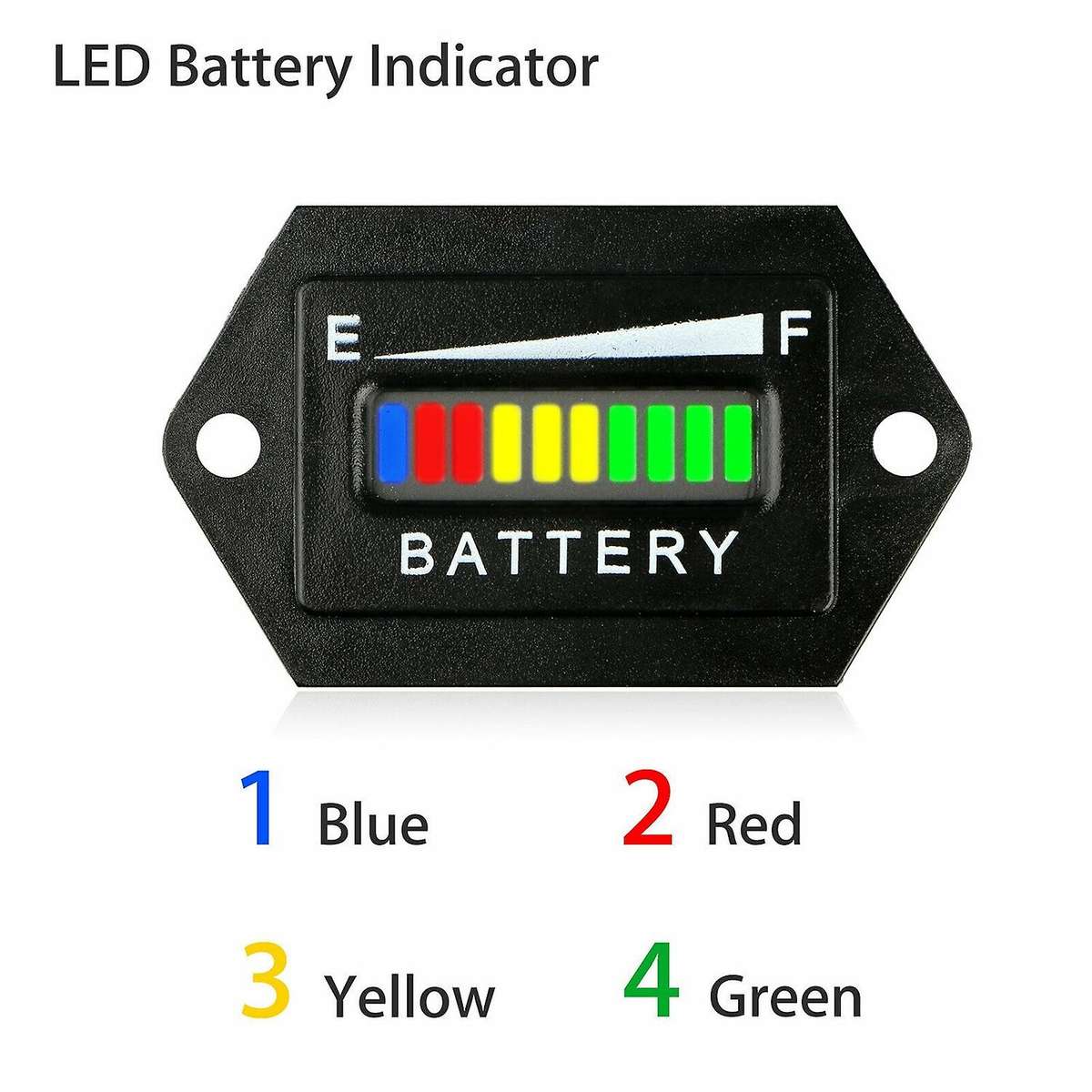 48v Volt Battery Indicator Meter Gauge for Ezgo Club Yamaha Golf Cart