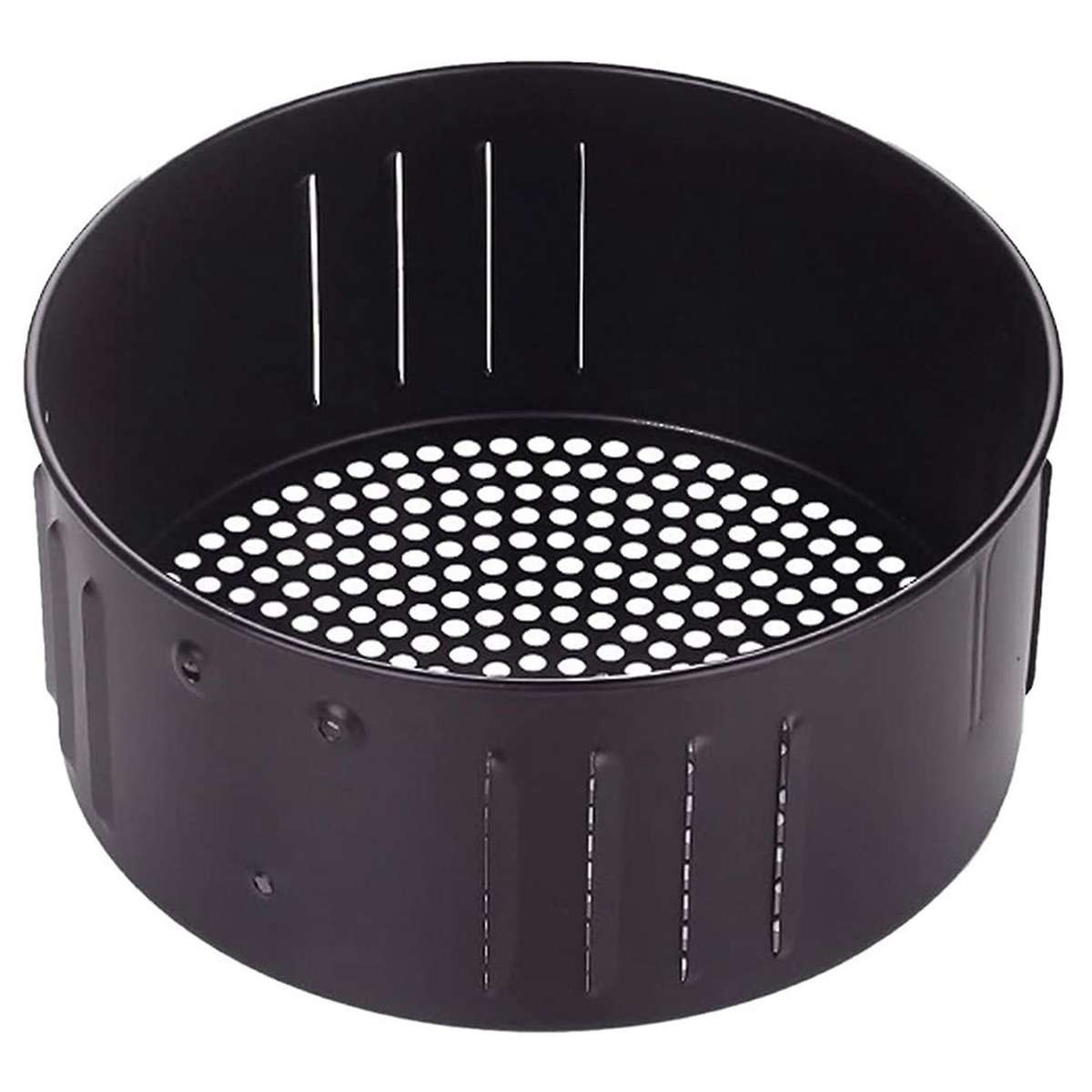 Air Fryer Basket Replacement Dishwasher Safe Accessories Black, 2.6qt