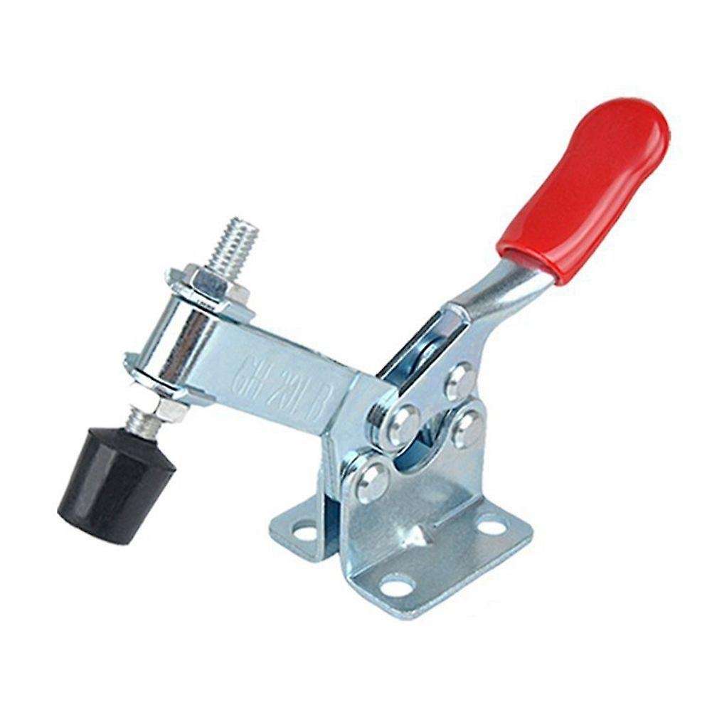 4pcs Hand Tool Toggle Clamp 201b Antislip Red Horizontal Clamp