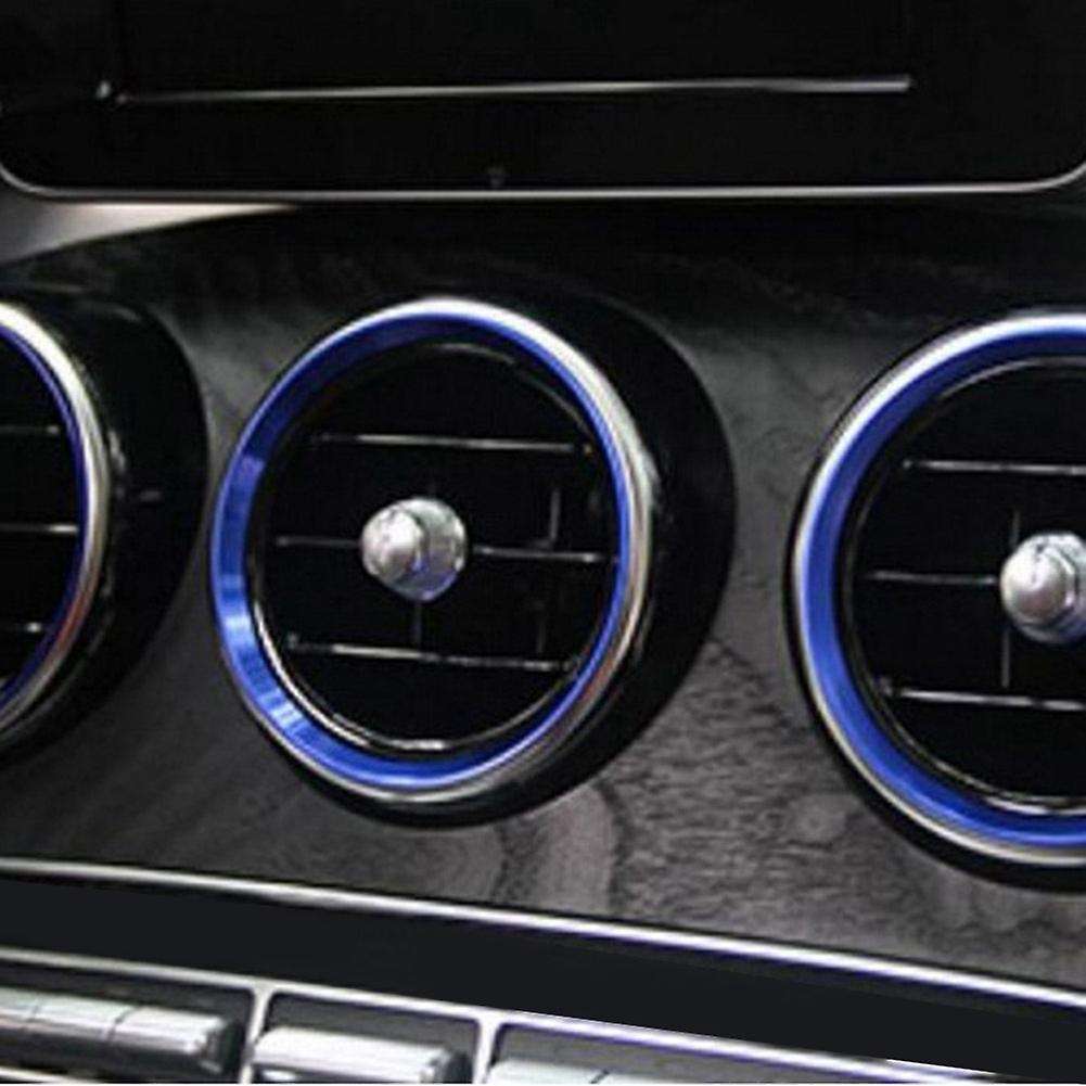 7pc Car Stickers for Mercedes Benz C Class W205 Glc 180 200 260(red)