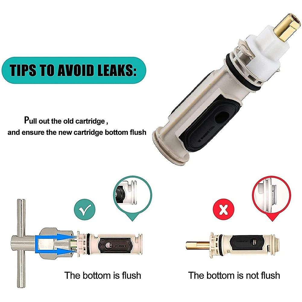 1222 Replacement Cartridge for Moen One-handle Posi-temp Faucets