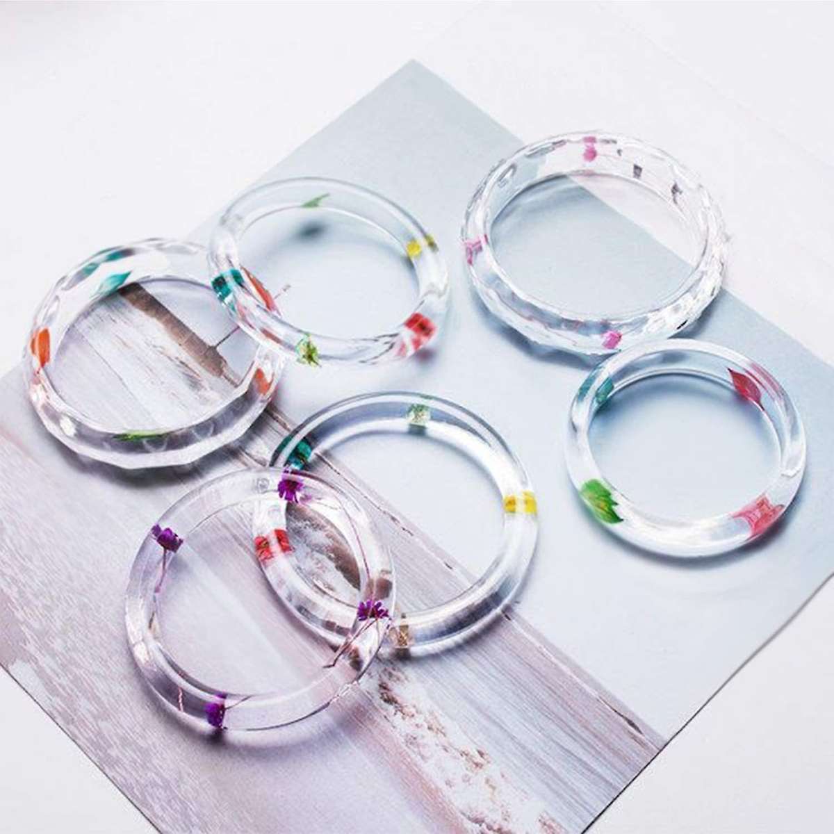 159pcs Diy Jewelry Resin Casting Molds and Full Kit Silicone Set