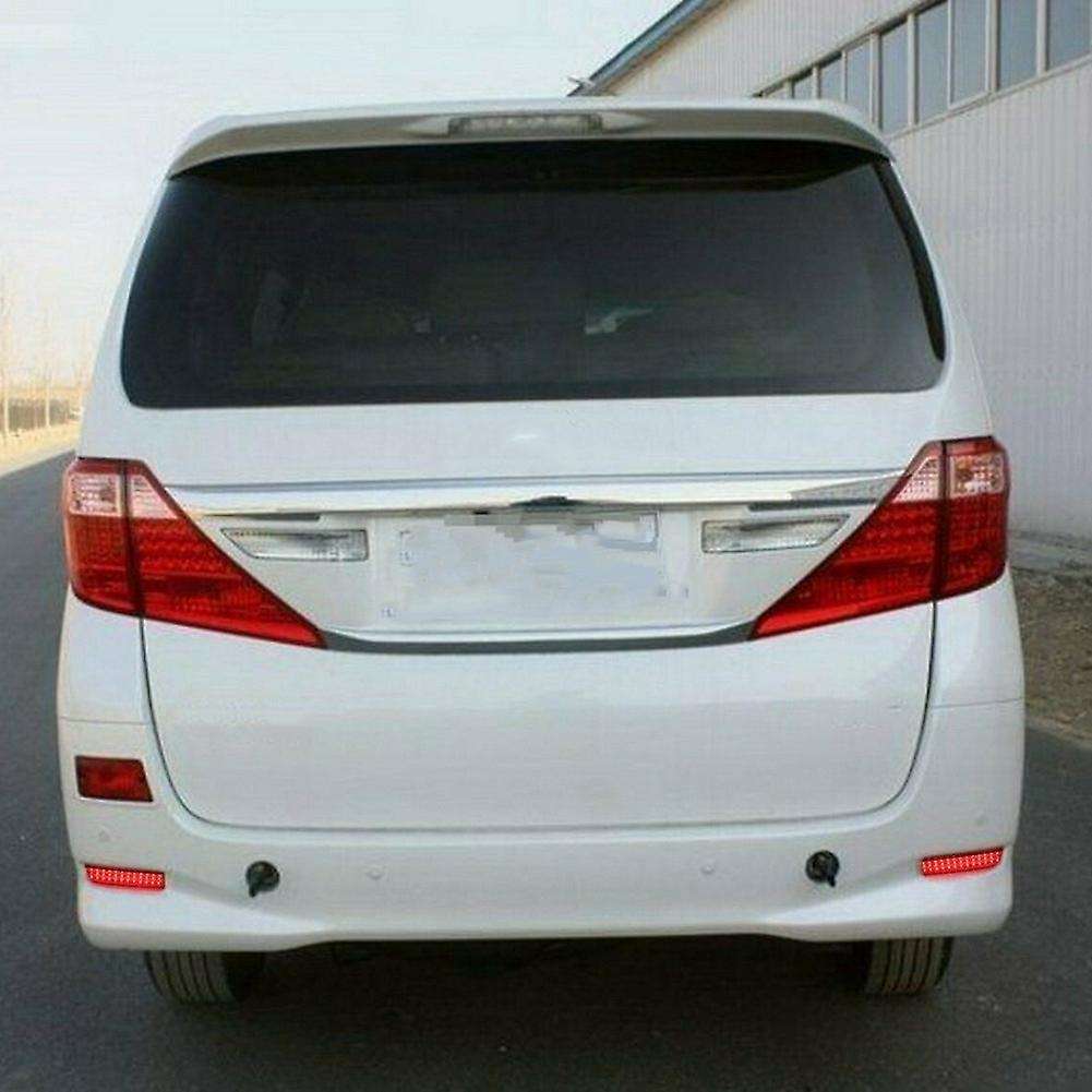 Pair Led Rear Bumper Reflector Light Tail Stop Signal Brake Fog Lamp