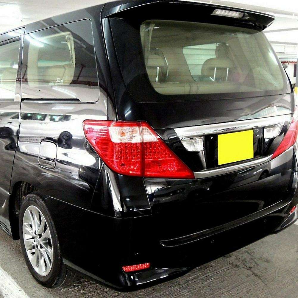 Pair Led Rear Bumper Reflector Light Tail Stop Signal Brake Fog Lamp