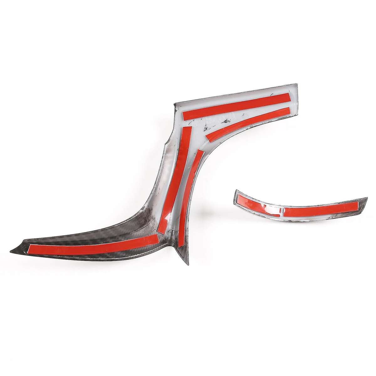 For Toyota Hilux 15-21 Side Air Conditioner Vent Trim Carbon Fiber